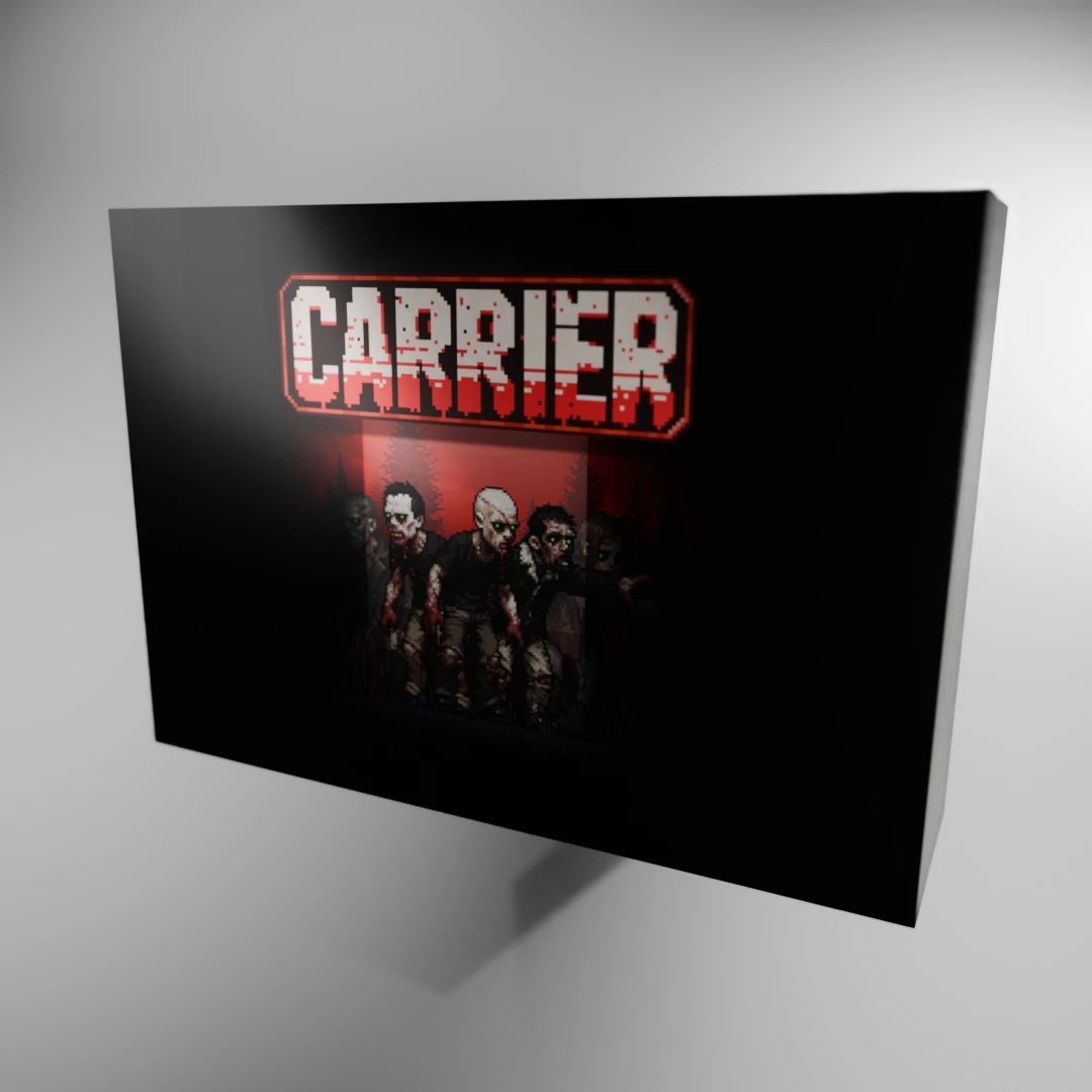 New box design with new art, angle 1